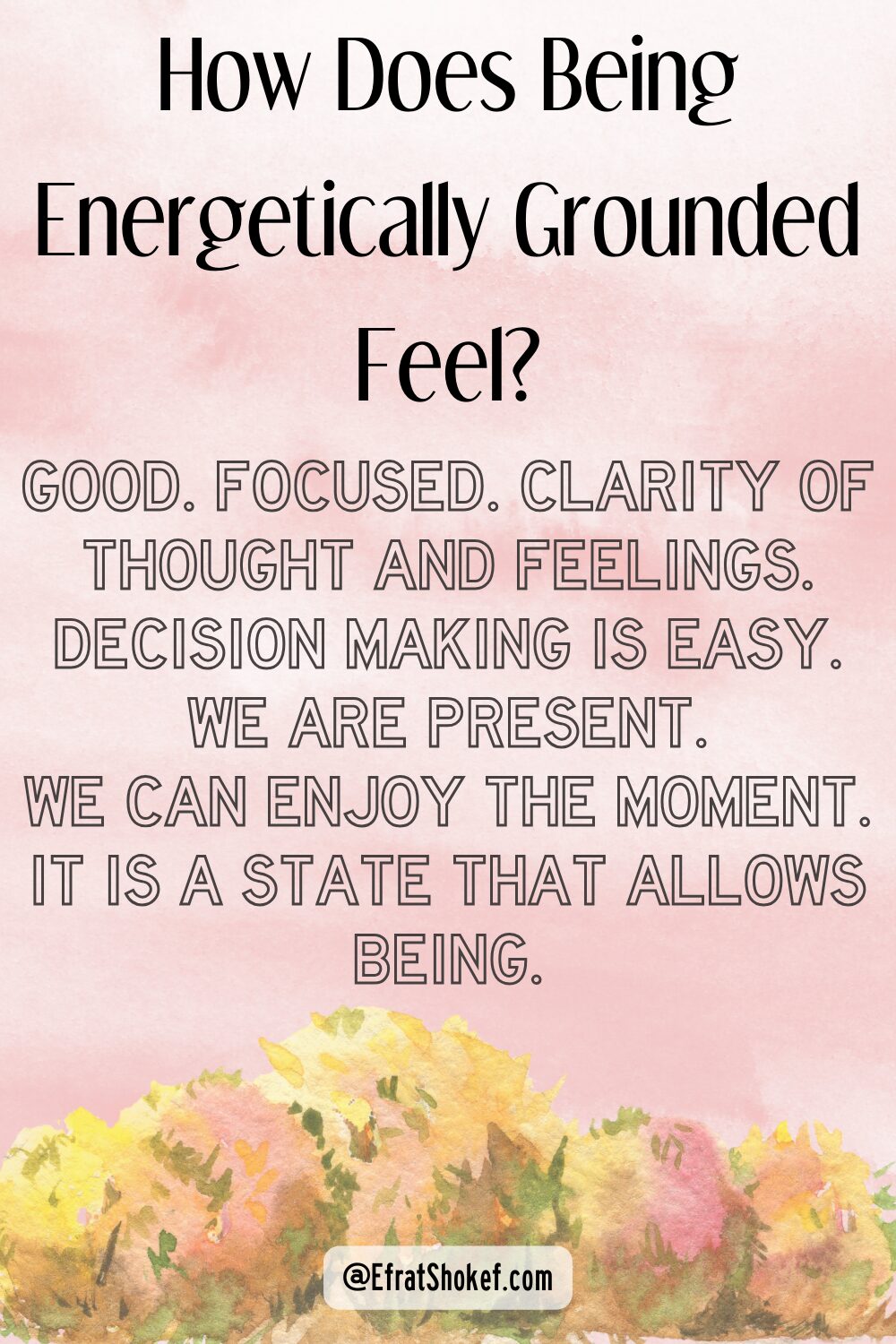 Energetic grounding to our physical body: Are you grounded? Is your child?