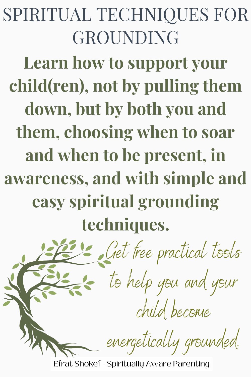 Energetic grounding to our physical body: Are you grounded? Is your child?
