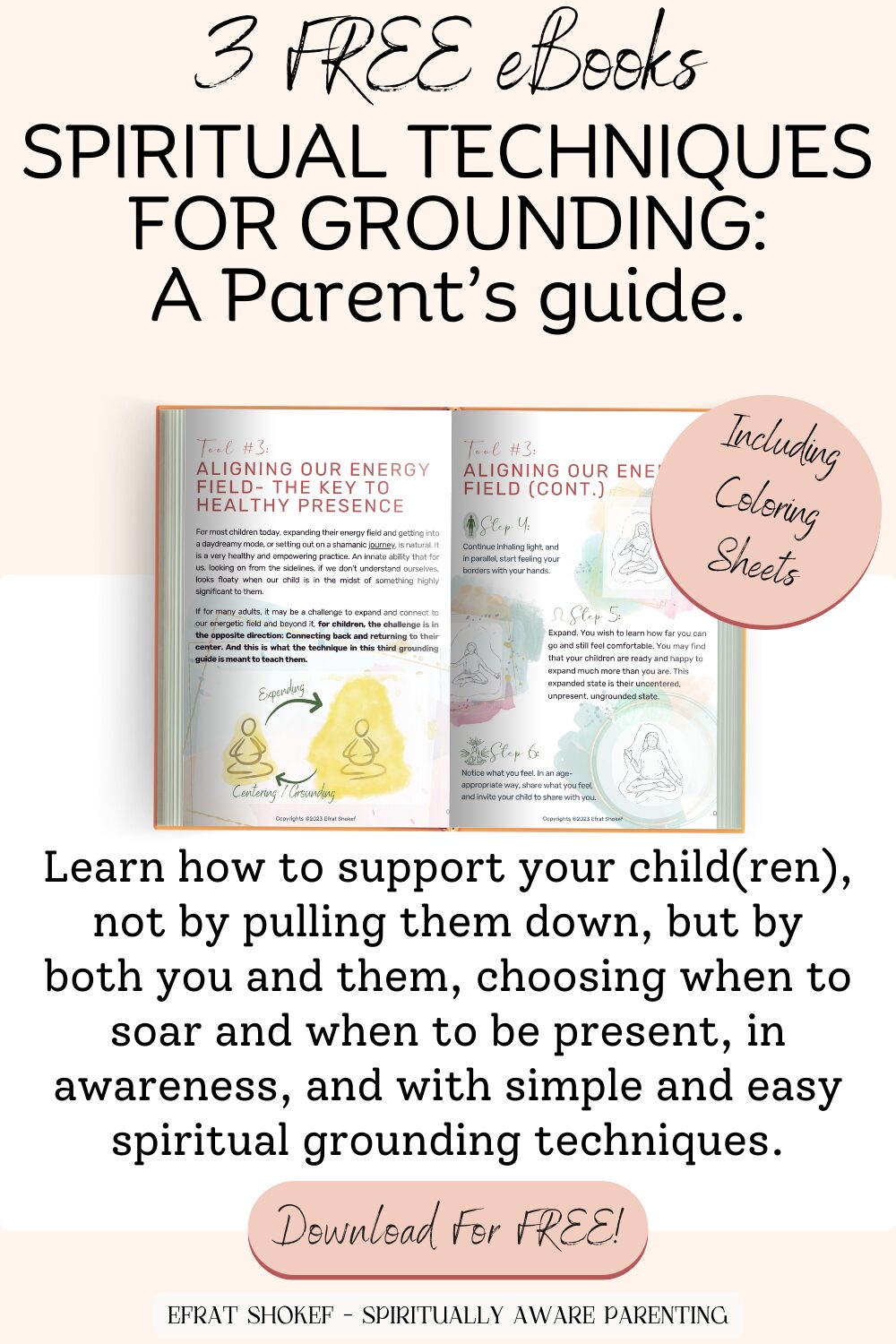 Energetic grounding to our physical body: Are you grounded? Is your child?