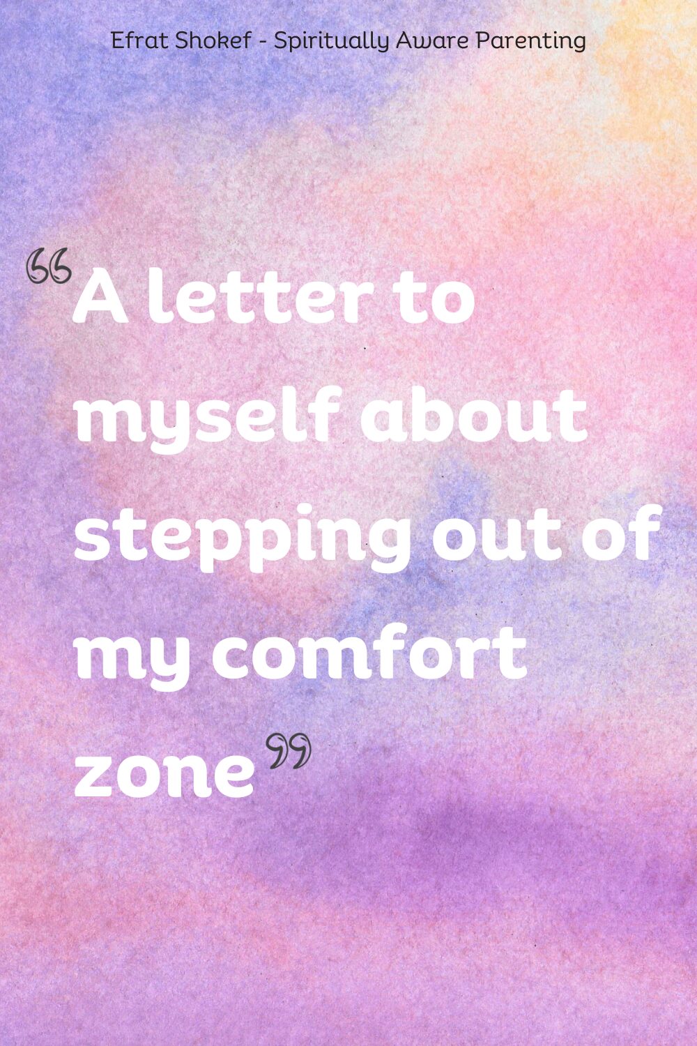 Expanding my comfort zone: Gaps are a natural part of our growth