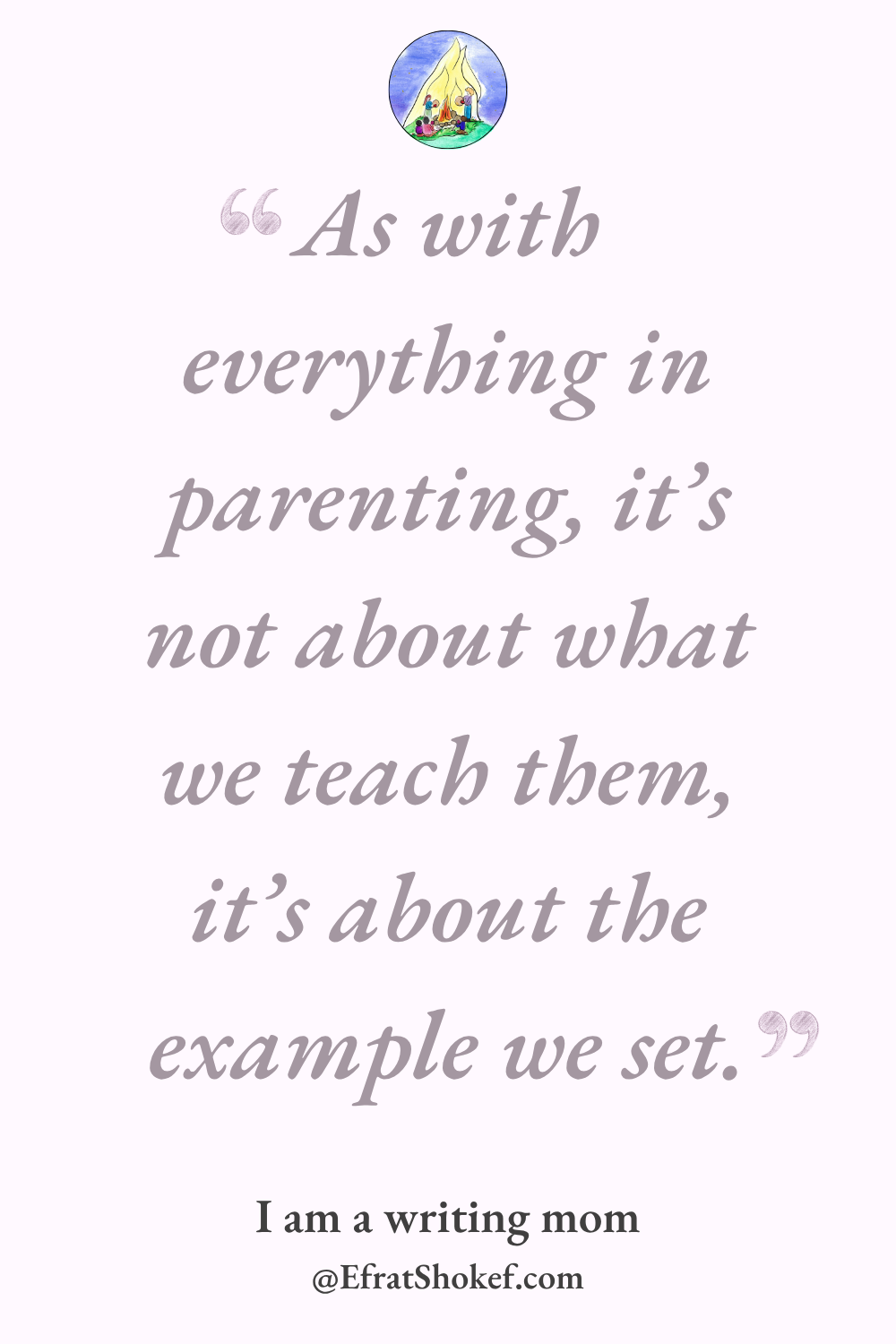 I am a writing mom
