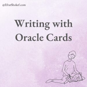 Writing with Oracle Cards