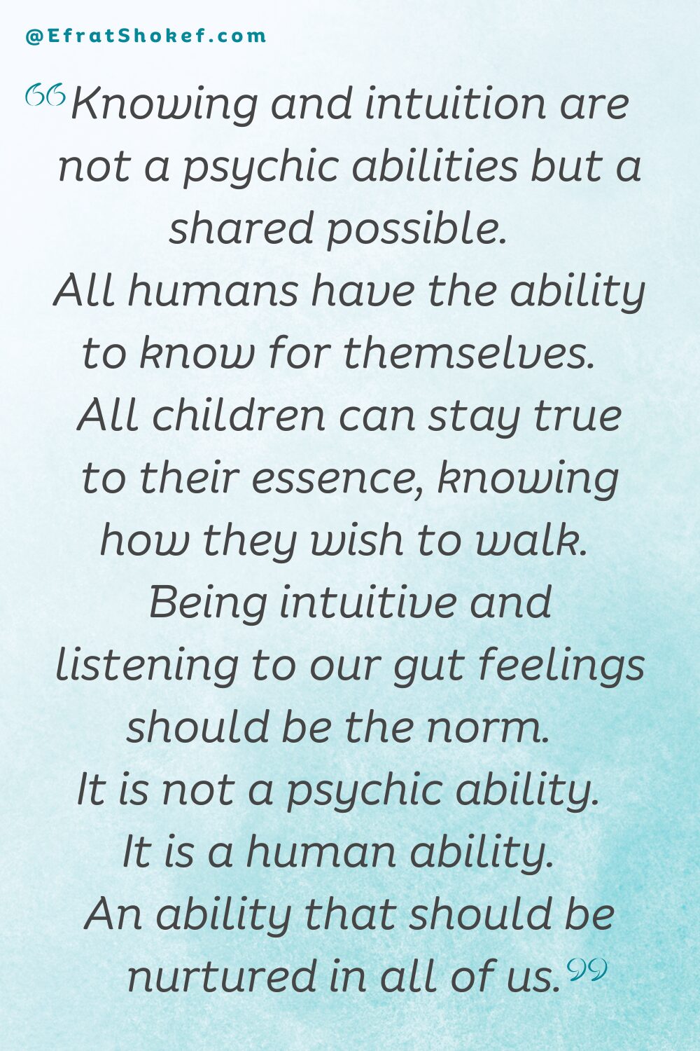 Spiritually aware children: Who are they? On Psychic Abilities (post 4 of 6)