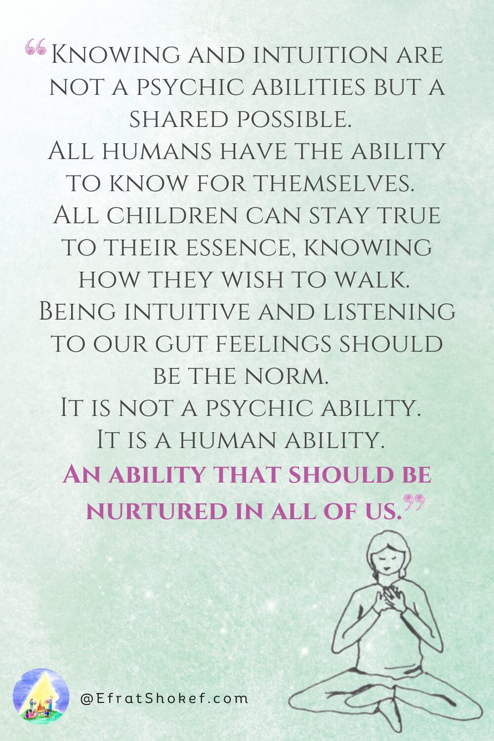 Spiritually aware children: Who are they? On Psychic Abilities (post 4 of 6)